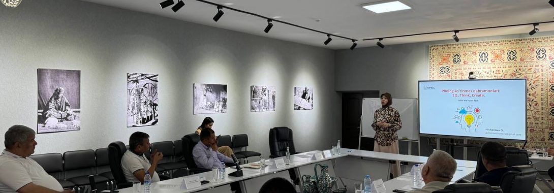 “Axborot xizmati faoliyatida zamonaviy tendensiyalar: raqamli texnologiyalar, PR instrumentlar va sun’iy aql” mavzusidagi seminar-trening